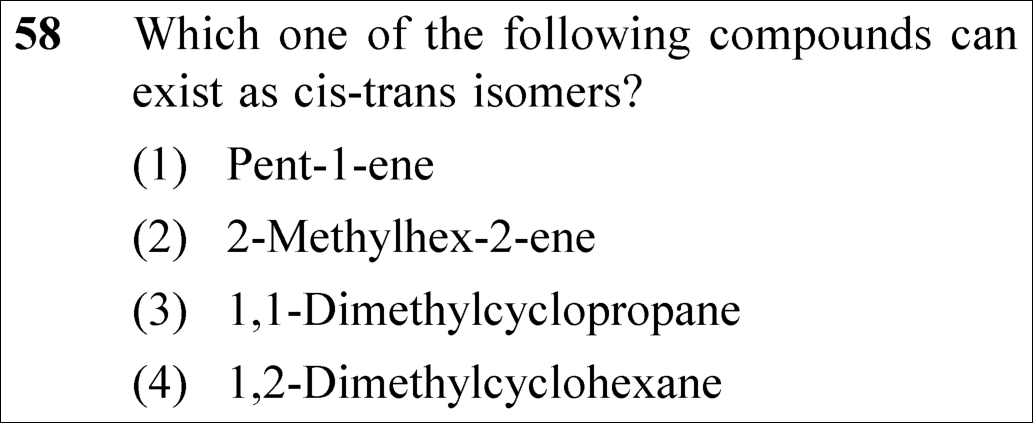 NEET 2025 chemistry Question 58
