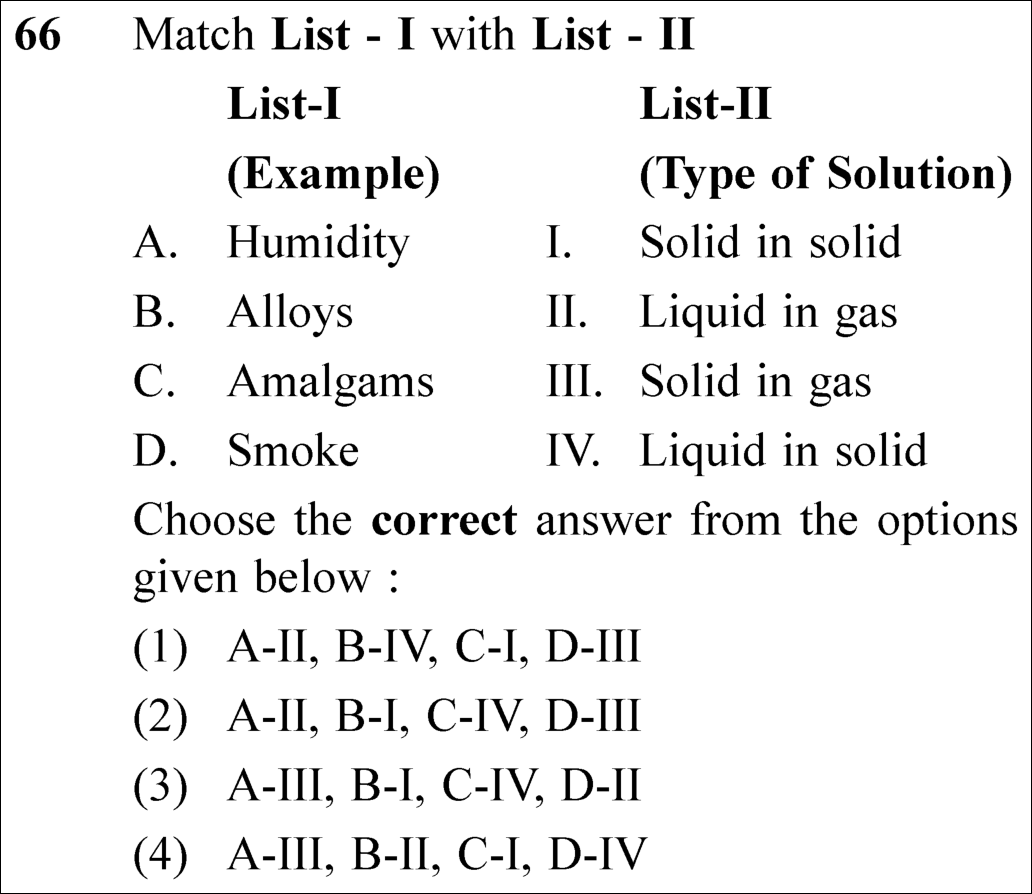 NEET 2025 chemistry Question 66
