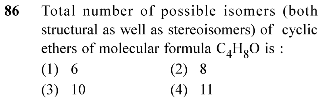 NEET 2025 chemistry Question 86