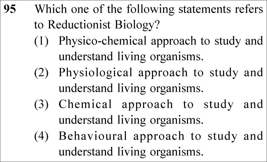 NEET 2025 Botany Question 95