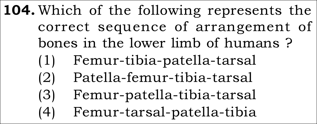 NEET 2026 Botany Question 104