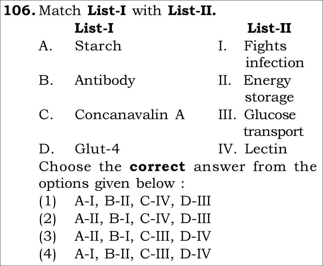 NEET 2026 Botany Question 106