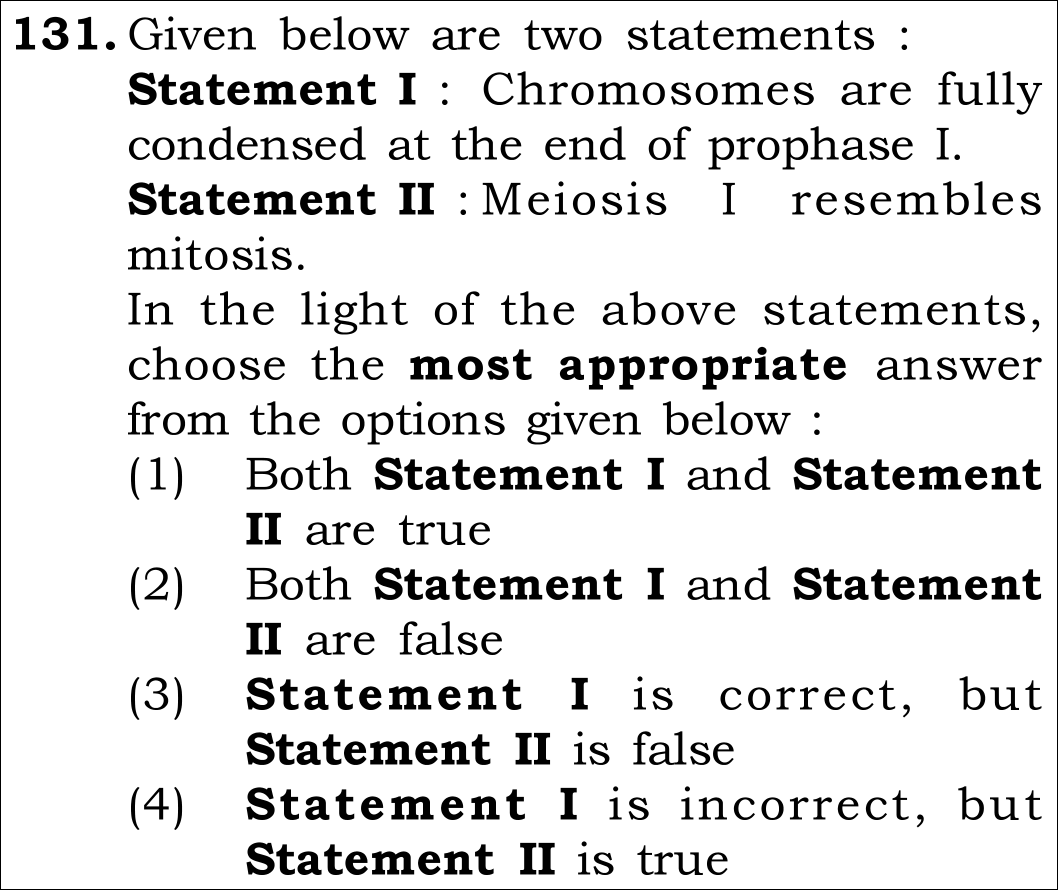 NEET 2026 Botany Question 131