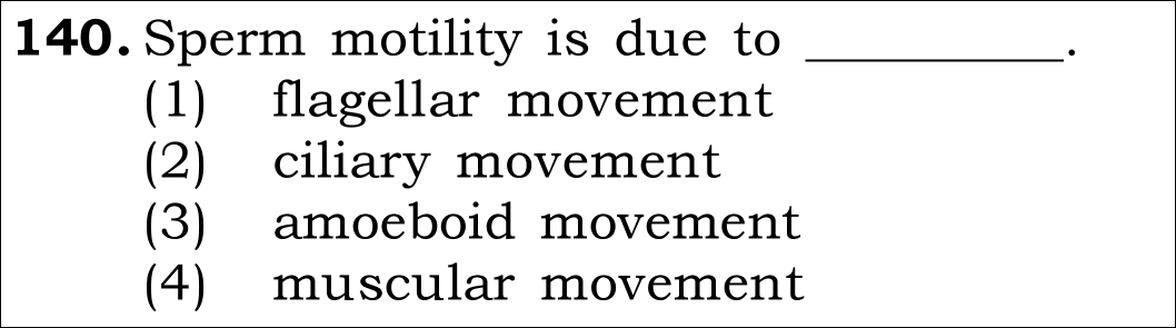 NEET 2026 Zoology Question 140