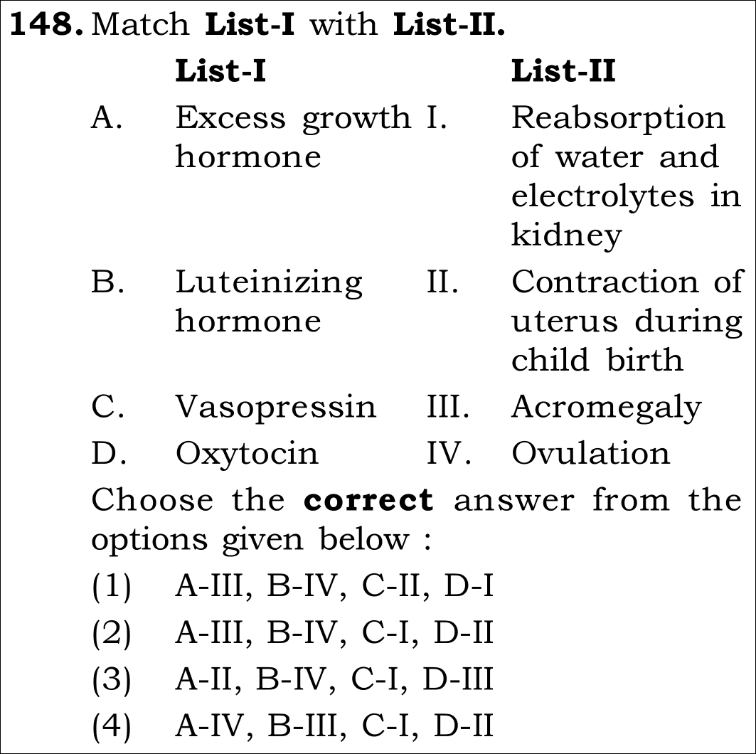 NEET 2026 Zoology Question 148