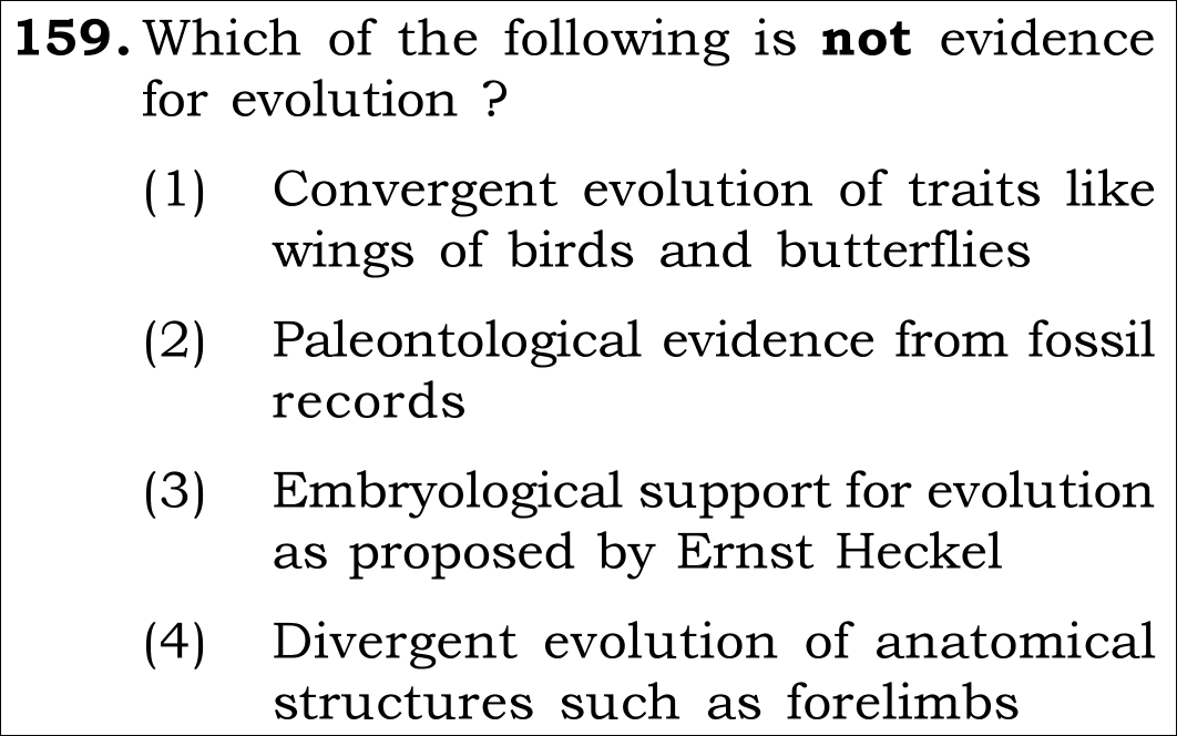 NEET 2026 Zoology Question 159