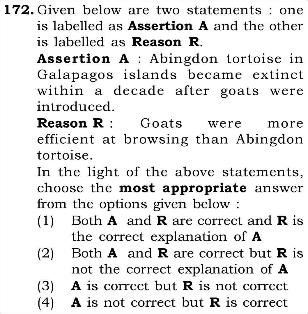 NEET 2026 Zoology Question 172