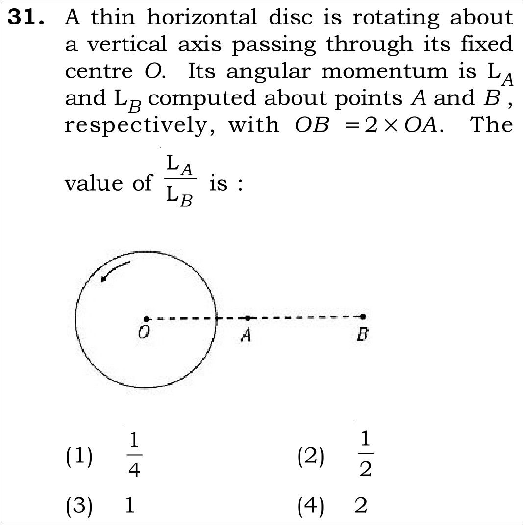 NEET 2026 Physics Question 31