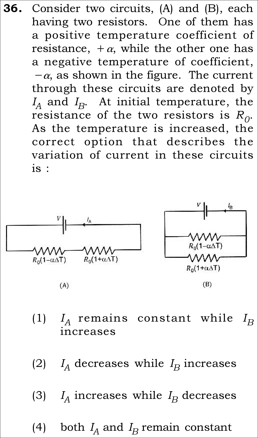 NEET 2026 Physics Question 36