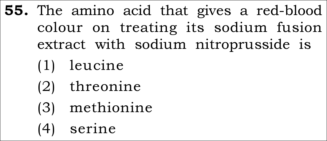 NEET 2026 chemistry Question 55