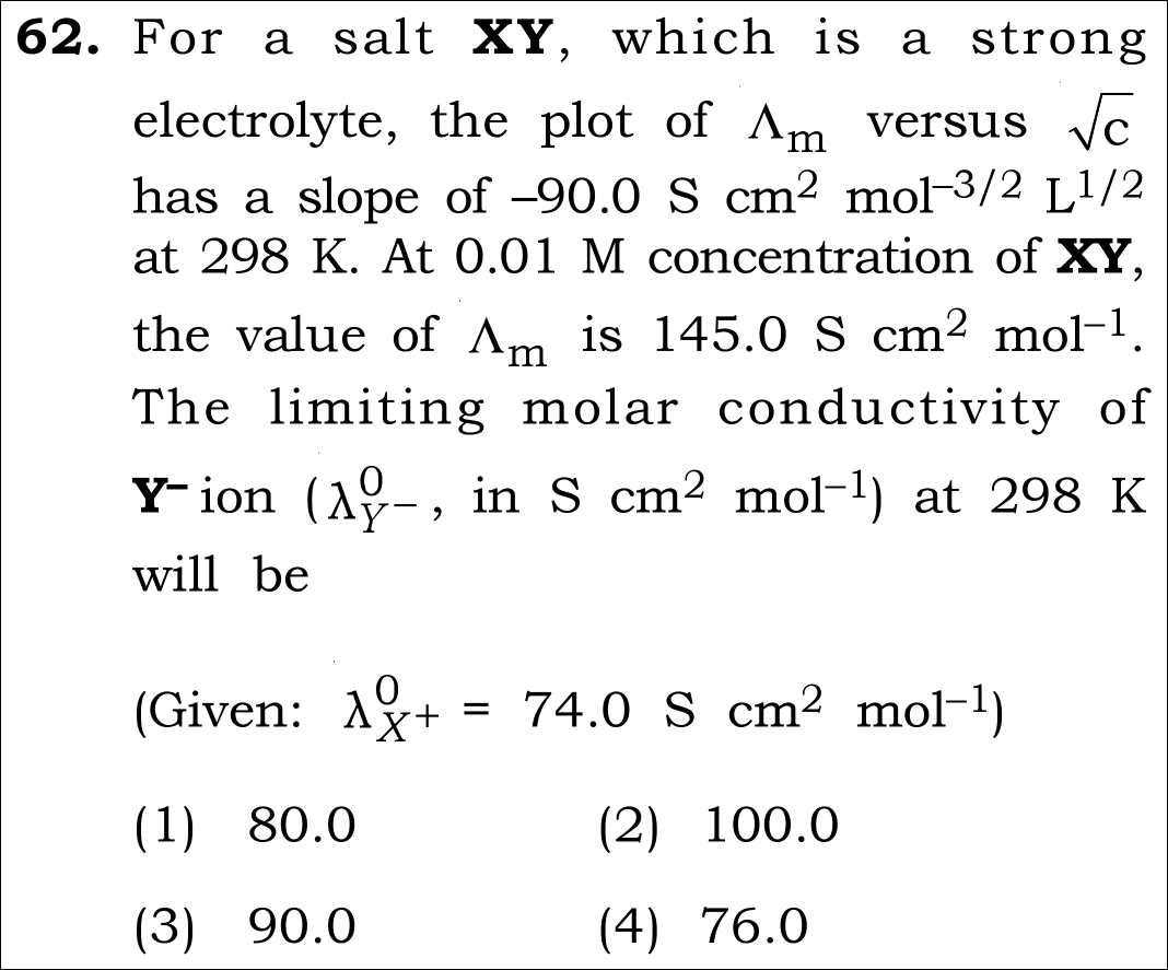 NEET 2026 chemistry Question 62
