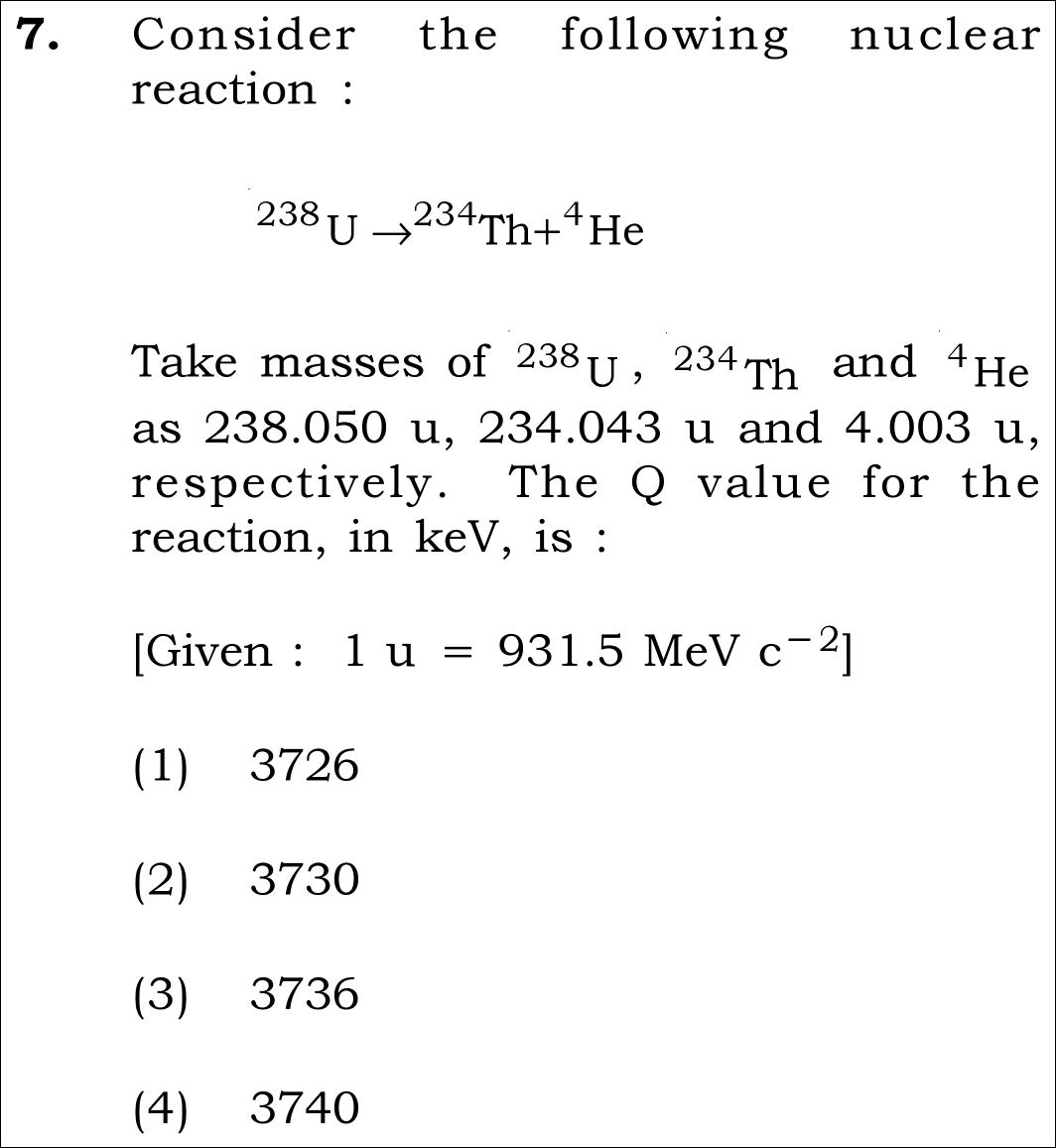 NEET 2026 Physics Question 7