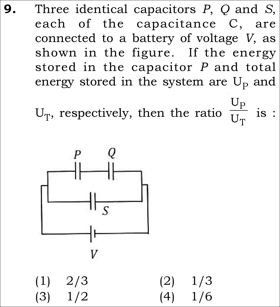 NEET 2026 Physics Question 9
